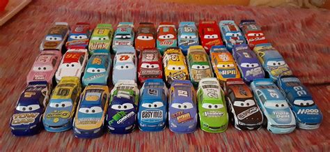 My collection of Cars 3 Racers. Very proud of them, and just started ...