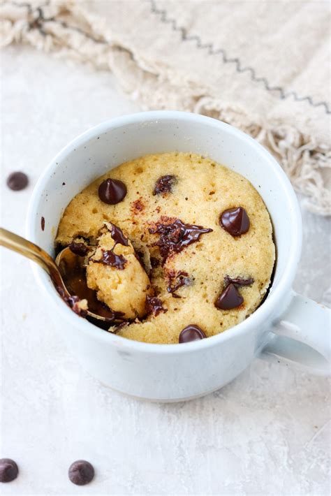 Easy Gluten Free Mug Cake Recipe Chocolate Chip