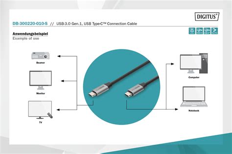 Digitus By Assmann Shop Usb 30 Gen1 Usb Type C Connection Cable