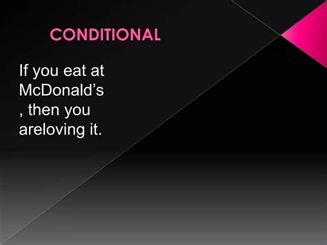 Conditional Statements in Advertising Project | PPTX