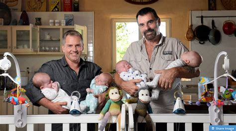 Gay Dads Australia AU Two Dads Four Babies Ballarat Couple Find