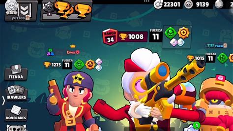 Jugando Con Evex Top En El Mundo Brawl Star Ladder Video Music