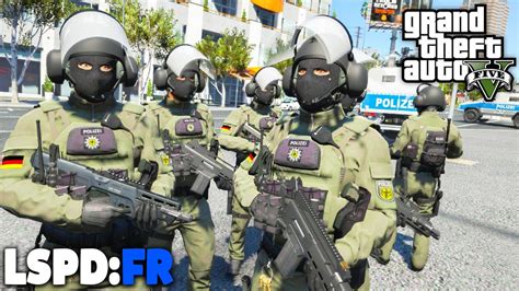 GTA 5 LSPD FR Das GRÖSSTE SWAT SEK Team Deutsch Polizei Mod