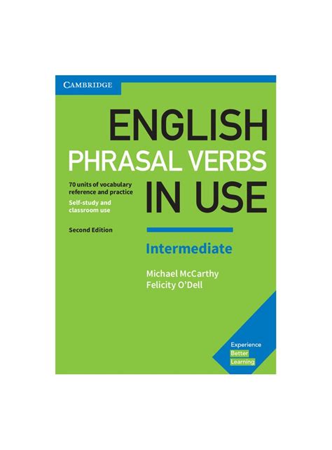 English Phrasal Verbs In Use Intermediate Book With Answers ArtKlett