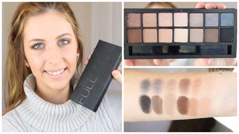 Smashbox Full Exposure Palette Review Swatches YouTube