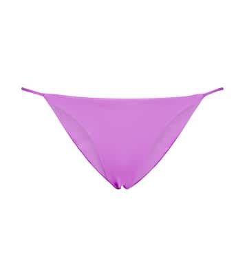 Bare Minimum Bikini Bottoms In Purple Jade Swim Mytheresa