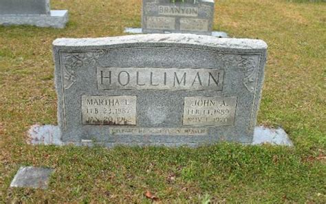 John A Holliman Find A Grave Memorial