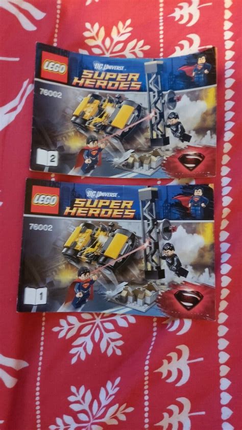 Lego Dc Comics Super Heroes Superman Metropolis Showdown 76002