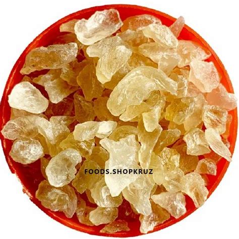 Food Grade Gond Katira Pure Organic Edible Gum Tragacanth Crystals