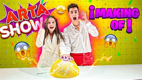 MAKING OF ARTA SHOW *detrás de cámaras y contenido exclusivo* - YouTube 