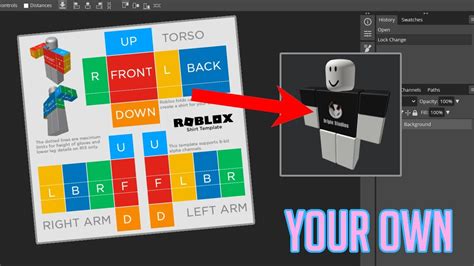 How To Make Your Own Shirt In Roblox Youtube