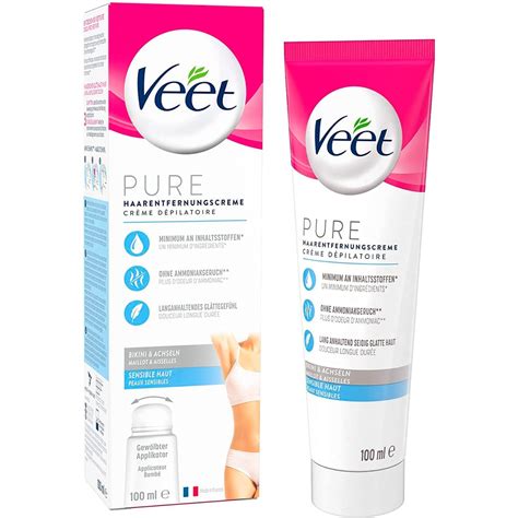 Veet Hårfjerningscreme Pure Bikini Armpits ml