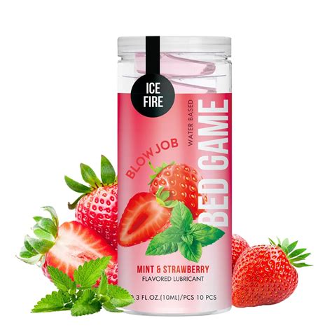 Sex Oral Water Blowjob Liquid Edible Lubricant Strawberry Flavor Flirt