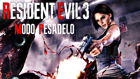 RESIDENT EVIL 3 REMAKE MODO PESADELO ATE ZERAR PS4 YouTube