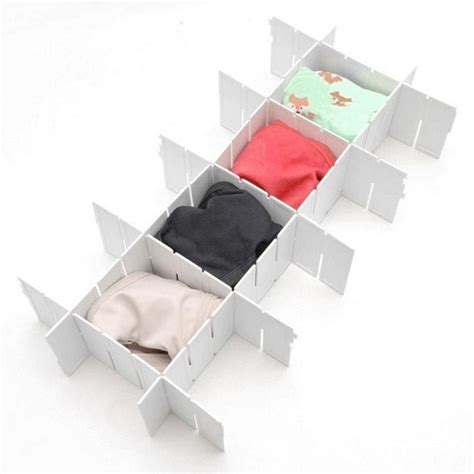 Kit Divisória Gavetas Organizador Meias Lingerie Objetos Shopee Brasil