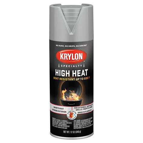 Krylon High Heat Aluminum 1407 высокотемпературная краска