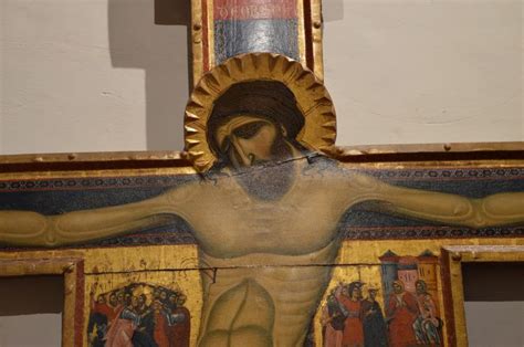 San Gimignano Coppo Di Marcovaldo Crucifix With Stories Of The Passion