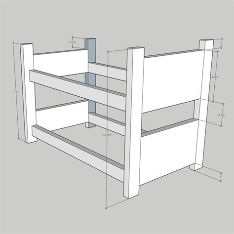 Simple Free Plans For Easy Gorgeous Diy Doll Bunk Beds