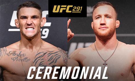 Ufc Ceremonial Weigh In Video