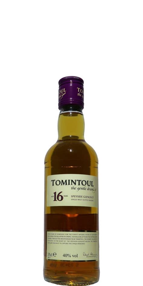 Tomintoul 16-year-old - Ratings and reviews - Whiskybase