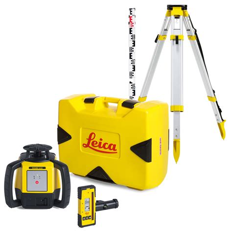 Leica Rugby 610 Rechargeable Construction Laser Level Kit Protrade