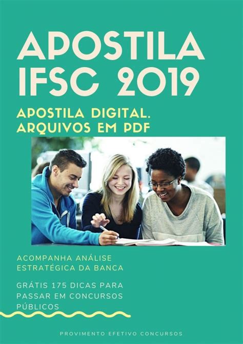 Provimento Efetivo Concursos Apostila PEDAGOGO IFSC 2019