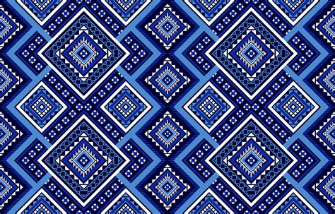 Blue Tribal Background