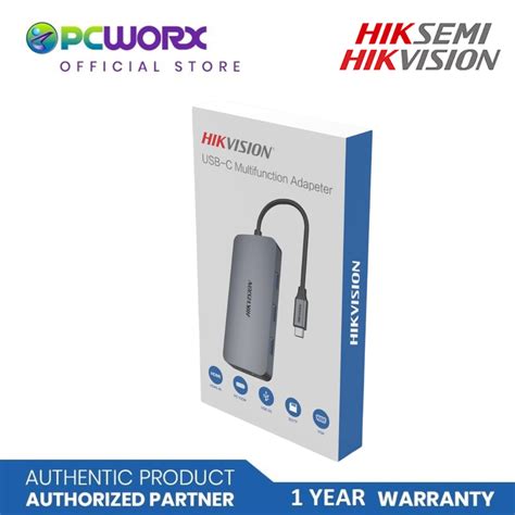 Hikvision HS-HUB-DS401 4 Port Hub | Hiksemi | 4-in-1 Multiports Adapte ...