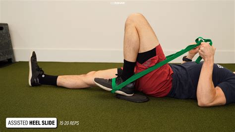 Knee Flexion Exercises With Band