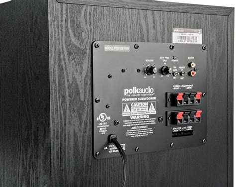 特別価格polk Audio Psw10 10 Powered Subwoofer Power Port Technology Up