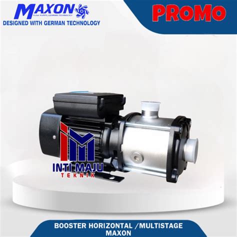 Jual Pompa Booster Horizontal Multistage Maxon CH 4 60 Italy CH 4 60T