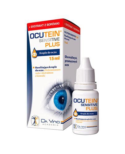 Ocutein Sensitive Plus увлажняющие капли для глаз, 15 мл купить