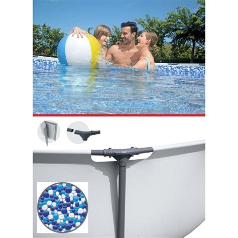 Bestway 56416 Steel Pro Max BAHAMA XL Superior Grey 366 x 76 cm ...