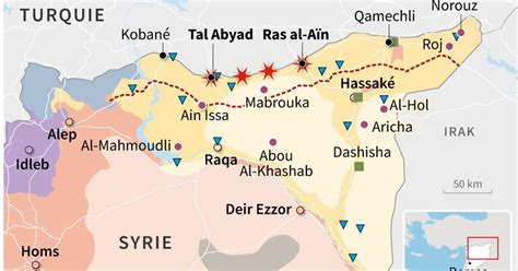 Offensive De La Turquie En Syrie Cette Carte Résume Les Quatre Enjeux Le Huffpost