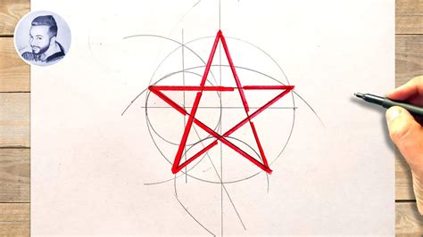 Comment Dessiner Un Pentacle YouTube