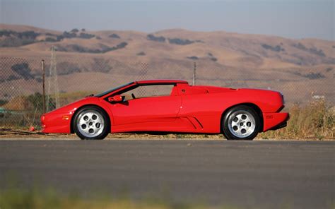 1997 Lamborghini Diablo Vt Roadster Smalto Rosso Cars Supercars