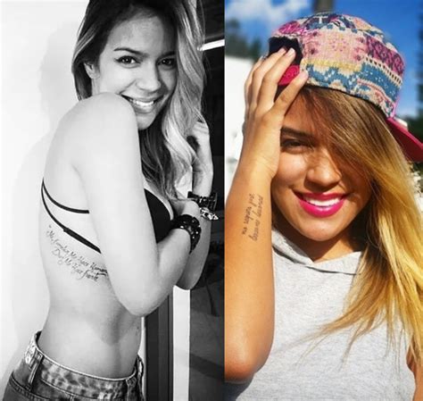 Tatuajes De Karol G Cu Ntos Tiene Y Qu Significan Los Dise Os Que