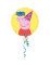 Ballon Aluminium Anniversaire Peppa Pig 43 Cm Achat De Decoration