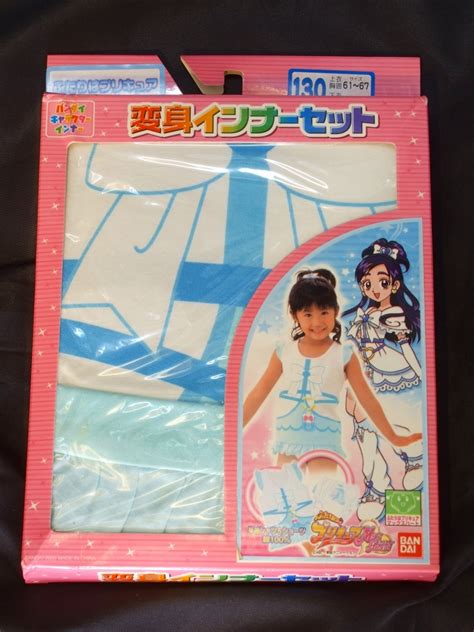 【未使用】 ふたりはプリキュア マックスハート 変身インナー ショーツ・インナー 2枚組 キュアホワイト柄 130cm の落札情報詳細