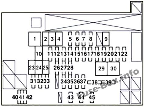 Schema Lexus E A Sch Ma De Fusibles Et Relais Pour Lexus Hs H