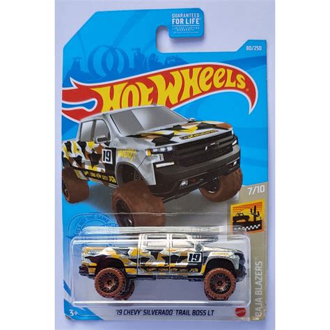 Xe M H Nh Hot Wheels T Chevy Silverado Trail Boss Lt Zamac Shopee Vi T Nam