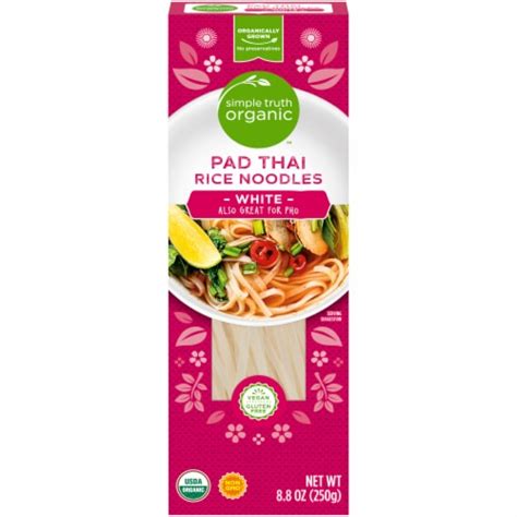 Simple Truth Organic Pad Thai Rice Noodles White Oz Vitacost