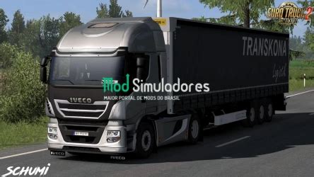 Iveco Hi Way Reworked V By Schumi X Ets Mod Simuladores