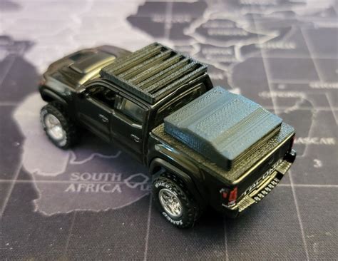 Custom Toyota Tacoma Hot Wheels Overland Off Road Scale Etsy