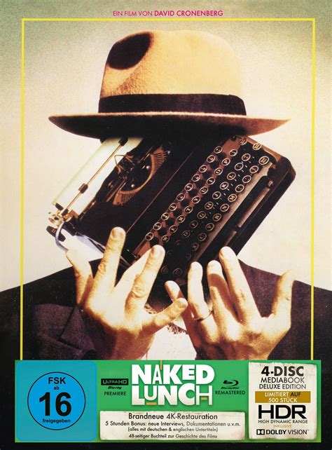 Naked Lunch Als K Uhd Blu Ray Bestellbar
