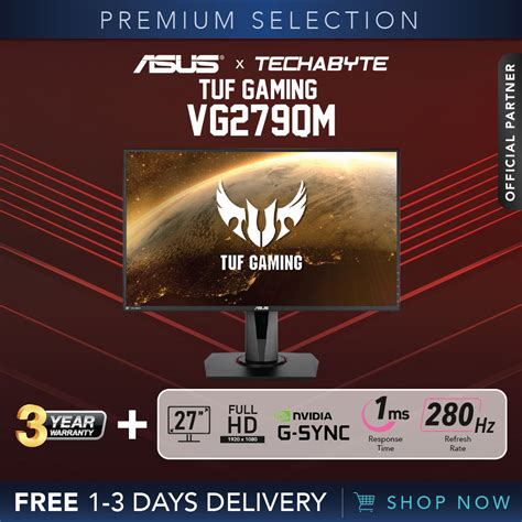 Asus TUF Gaming VG279QM | 27" FHD | IPS | 280Hz | 1ms | G-Sync Flat ...