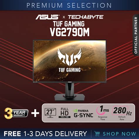 Asus TUF Gaming VG279QM 27 FHD IPS 280Hz 1ms G Sync Flat