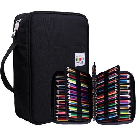 Trousse Crayon De Couleur Grande Trousse Scolaire Avec Poign E