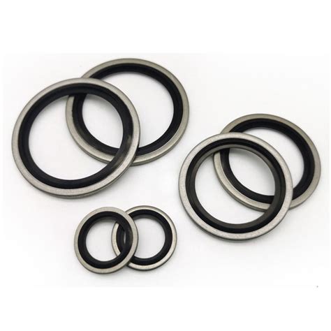 Oem Seal M Carbon Steel Nitrile Rubber Gasket Bonded Sealing Washers