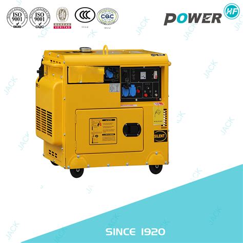 50 Hz 5kw5kva Single Phase 16 L Fuel Tank 220230240v Power Factor 1